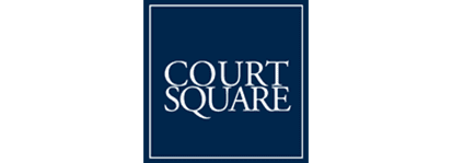 Court Square - Transparent Logo - Dark Blue